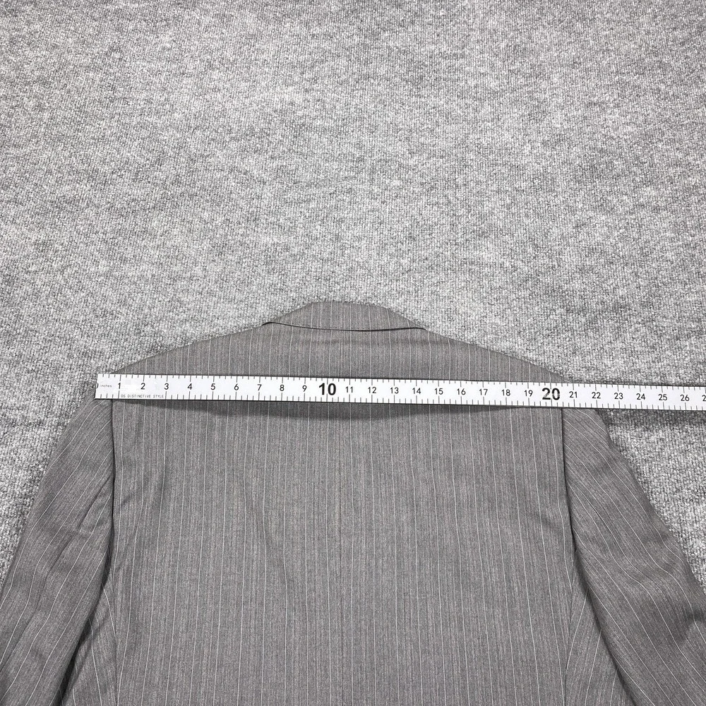Cremieux Loro Piana Suit Jacket Mens 46 Gray Wool Blazer Single-Breasted‎
